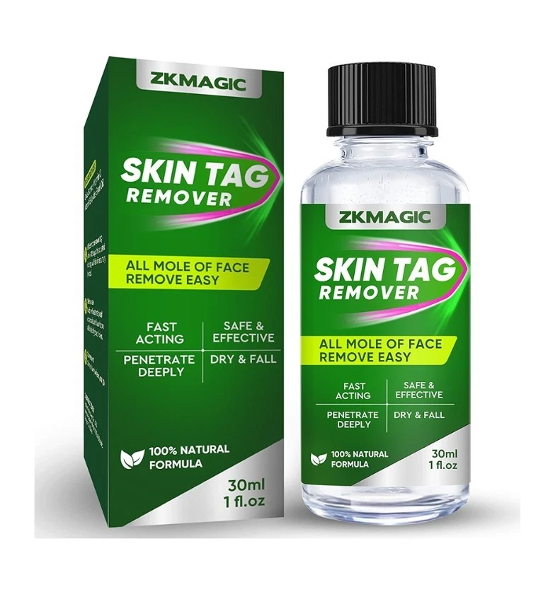 Skin Tag Remover . 100% Natural Ingredients . 30ml . Fast Acting .