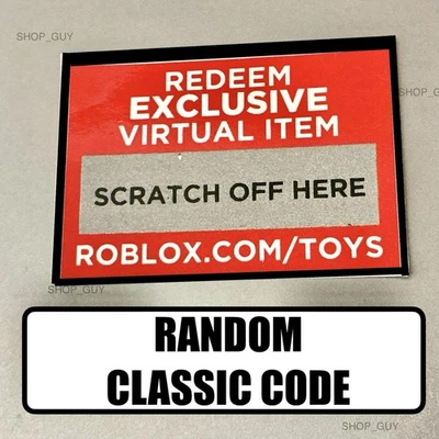 ROBLOX Random CLASSIC Series Toy Code! Sent Via Messages! Read Description✅✅￼
