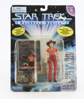 Star Trek Holodeck Series Counselor Deanna Trio as Durango Figure Playmates - Image 1 of 4