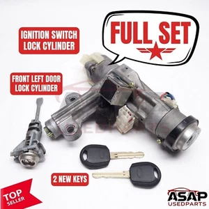 📍 IGNITION SWITCH + LEFT DOOR LOCK CYLINDER + 2 KEYS HYUNDAI SONATA 2008-2010 - Picture 1 of 10