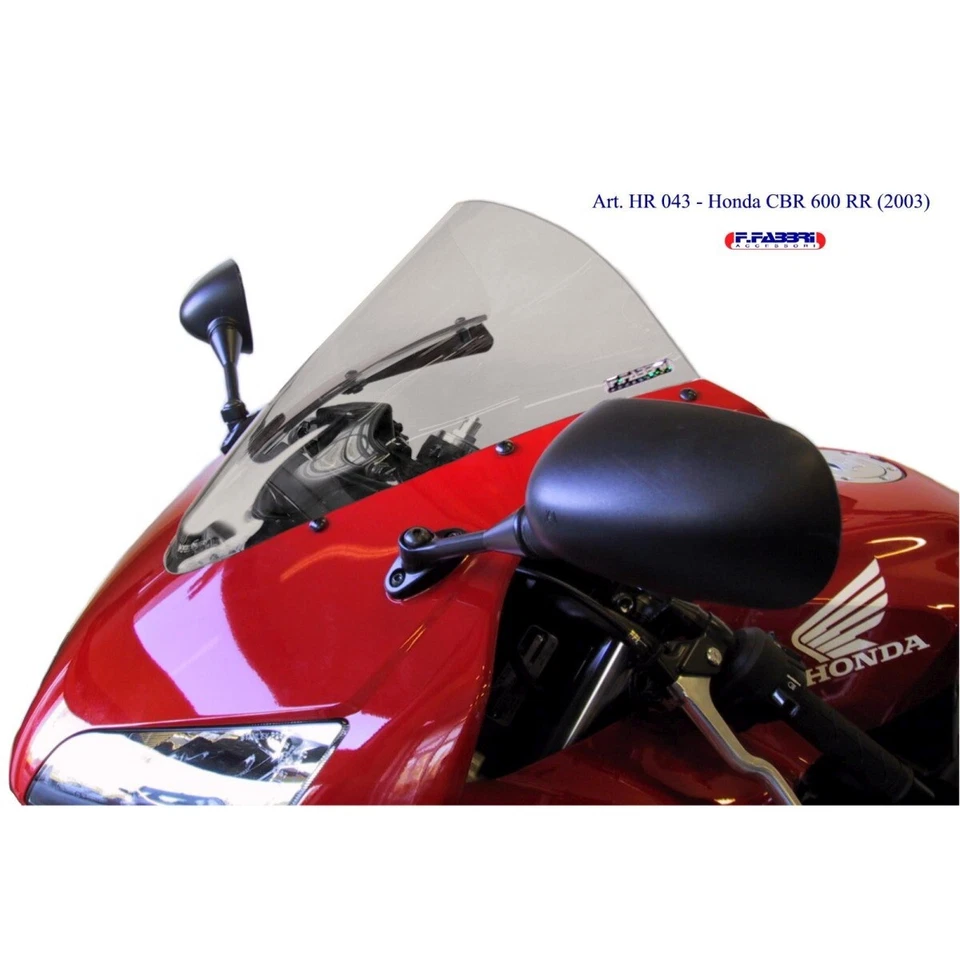 CUPOLINO FABBRI TRASPARENTE SOLO PISTA PER HONDA 600 CBR RR 2003-2004 - Immagine 1 di 1