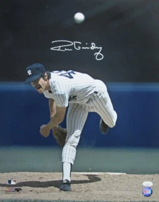 Foto firmada/autografiada por Ron Guidry 16x20 New York Yankees JSA 191978 Foto 1 de 3