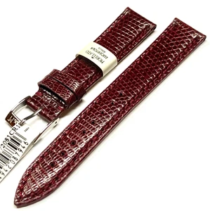 Cinturino Vera Lucertola Africa 18/16 Bordeaux Morellato per orologio uomo donna - Imagen 1 de 5