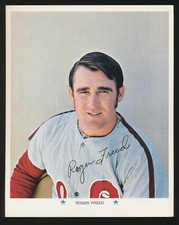 1971 ARCO Gasoline PHILADELPHIA PHILLIES (8" x 10") -ROGER FREED