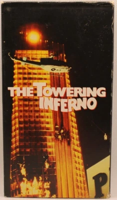 The Towering Inferno 1991 VHS Fox Video Paul Newman Steve McQueen Faye Dunaway - Image 1 of 4