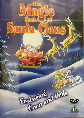 The Magic Sack Of Santa Claus NEW region 2 DVD (1998 Christmas kids cartoon) Foto 1 de 2
