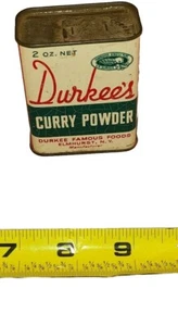 DURKEE'S CURRY POWDER SPICE TIN - Picture 1 of 5