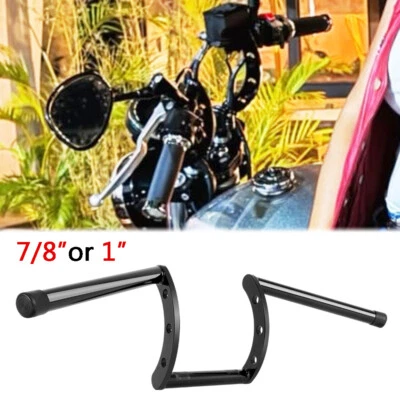 Manillar de barra Z de elevación de 7" con suspensión APE de 1" 7/8" para Yamaha V-Star XVS 1300 650 Bobber Foto 1 de 4