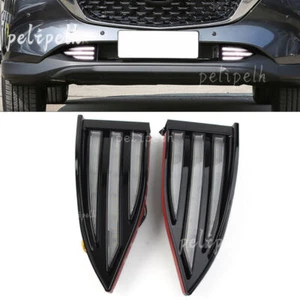 DRL LED Daytime Running Light Bumper Fog Lamp For Mazda CX-5 2022-2024 - Picture 1 of 16