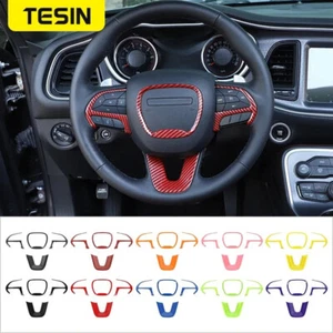Marco de ajuste de cubierta de decoración de volante interior 4 piezas para Challenger 2015+ - Imagen 1 de 11
