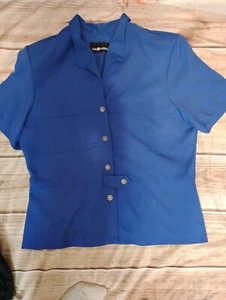 Sag Harbour Short Sleeve Pant Suit - Picture 1 of 6