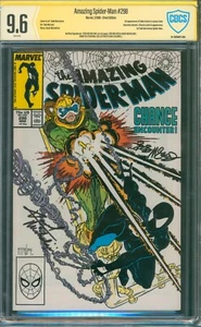 Amazing Spider-Man #298 ⭐ CBCS 9.6 3x signed ⭐ 1. Eddie Brock Cameo Marvel 1988 - Bild 1 von 3