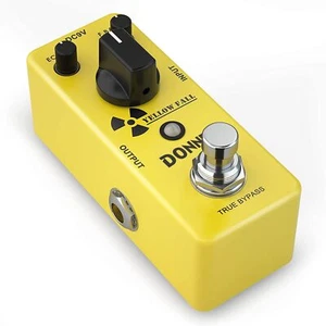 Donner Yellow Fall Delay Guitar Effects Pedal True Bypass - Picture 1 of 6