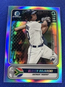 #STG-UB Ulrich Bojarski Bowman 2020 béisbol cromado que abarca el globo Sudáfrica - Imagen 1 de 2