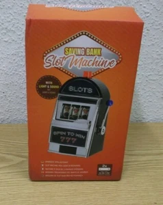 Spardose Slot Machine Spielautomat mit Licht und Sound NEU in OVP - Bild 1 von 3