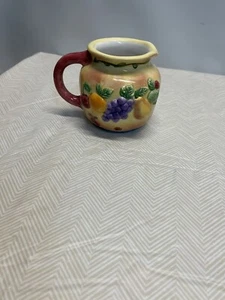 Sango Sangria Creamer Sue Zipkin Embossed Pattern 3075 - Picture 1 of 3