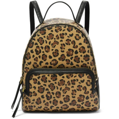 Mochila Fossil Felicity Cheetah SHB2347989 Leopardo Estampado Animal Leopardo Nueva con Etiquetas Foto 1 de 4