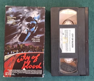 City Of Blood - VHS (Magnum Entertainment, 1989) Vintage Cult Horror - RARE - Picture 1 of 4