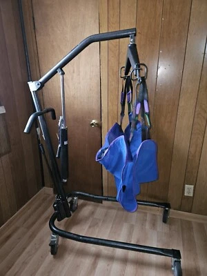 Elevador hidráulico de pacientes Drive 13023SV Silver Vein CON MANGUITO  Foto 1 de 4