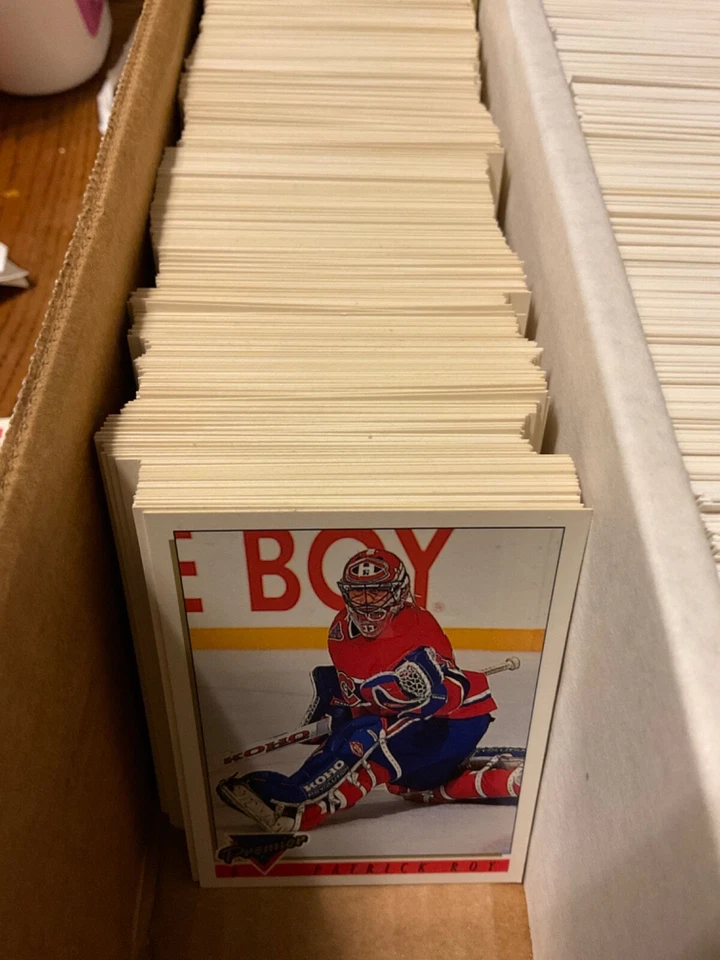 1993-94 Topps premier hockey cards - Image 1 of 1