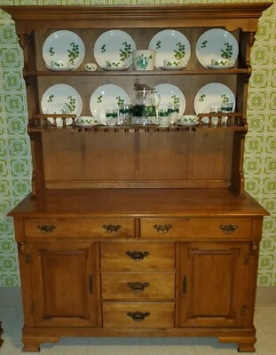 Tell City China Hutch Gabinete Hard Rock Andover Arce 52" OFERTA Foto 1 de 4