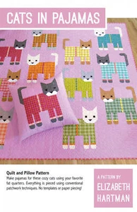 Cats in Pajamas Quilt Pattern by Elizabeth Hartman - Picture 1 of 2