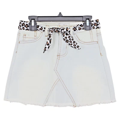 Tractr девочек выветренный джинсовой ткани юбка, легкая стирка, размер 10 - Изображение 1 из 2