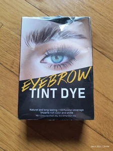 Eyebrow Tint Kit Light Brown Coloring Cream Sealed In Plastic Eyebrow Color Dye - Picture 1 of 5