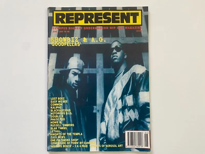Represent Magazine / Europe 1995  #8 Showbiz &AG Lost Boys RARE HTF! VG+ - Image 1 of 3
