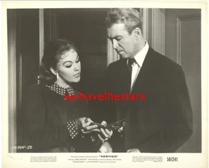 VINTAGE Jimmy Stewart Kim Novak VERTIGO '58 ALFRED HITCHCOCK Publicity Portrait - Picture 1 of 1