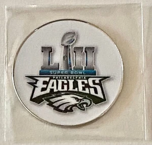 Philadelphia Eagles - Super Bowl Champions -NFL Pro size 32mm -Golf Ball Marker - Picture 1 of 2
