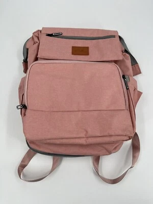 Pillani Baby Diaper Bag Backpack - PINK Good Used Condition - Image 1 of 4