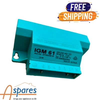 LEISURE RANGEMASTER IGM 61 A045820 FVLA045820 Spark Generator