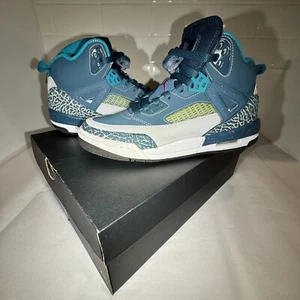 2014 Jordan "Spizike" #315371-407 Space Blue 7 Youth - Preowed - Picture 1 of 18