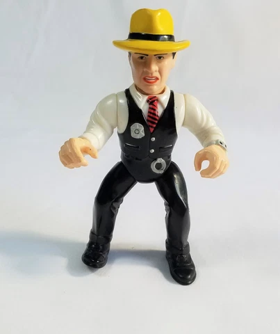 Vintage Dick Tracy Action Figure 1990 Disney Playmates 90s Action Figure 5" Toy Cover