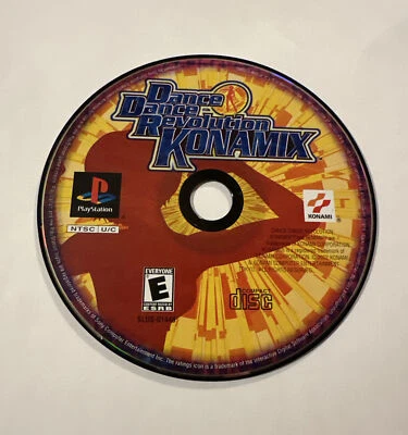 Dance Dance Revolution Konamix (Sony PlayStation 1 PS1, 2002) Disk Only Game - Image 1 of 4