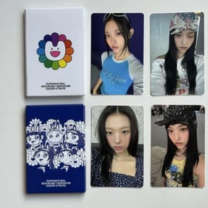 NEWJEANS x MURAKAMI NJ SUPERNATURAL POPUP PHOTOCARD HAERIN 4 SET - Picture 1 of 1