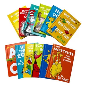 The Wonderful World of Dr. Seuss Classic Books x 12 Small Format Hardcover EUC - Bild 1 von 2