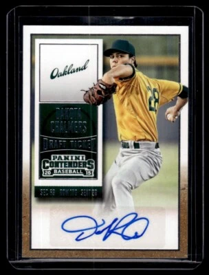 2015 Panini Contenders Dakota Chalmers Auto Oakland Athletics #16 - Image 1 of 2