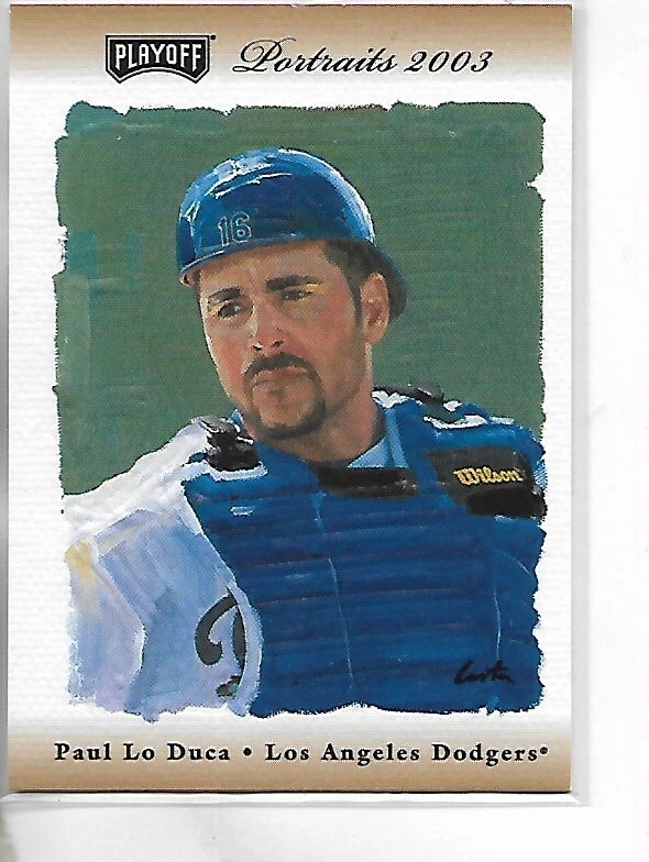 2003 Playoff Portraits Paul Lo Duca Bronze Parallel Card 079/100 - Image 1 of 1