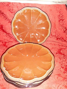 5 ROSCHE HOBNAIL COLLECTION 11" DINNER PLATES - Picture 1 of 3