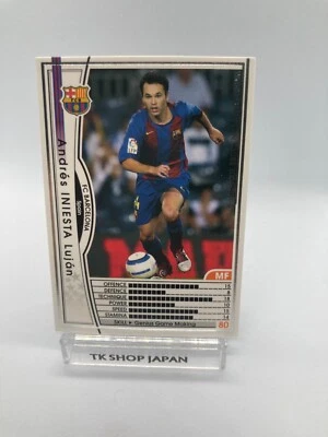Panini WCCF Andres Iniesta 2004-2005 Rookie Card RC  Soccer Card Rare Barcelona - Image 1 of 2
