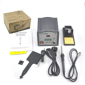 Wielding Soldering Station Iron 90W 50-600C Lead Free ESD Auto Locking Dormancy - Picture 1 of 4
