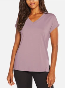 Nuevo Top Banana Republic Damas Cuello en V Manga Corta Rosa (Sombras Malvas Talla XL - Imagen 1 de 7