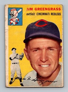 1954 Topps #22 Jim Greengrass PR-FR (low grade)