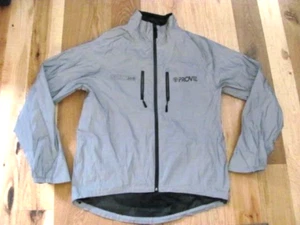 PROVIZ Reflect 360 Silver Gray Zip Front Mesh Line Cycling Jacket Men's L (Z4-T) - Picture 1 of 12