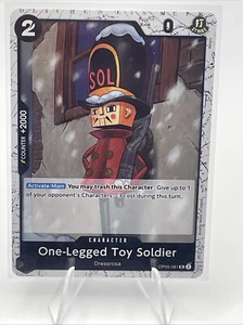 Einbeiniger Spielzeugsoldat OP05-081 Uncommon Jolly Roger PRB01 The Best One Piece - Bild 1 von 2