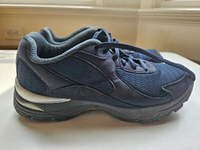Zapatilla deportiva para caminar/correr ABEO Pilar para mujer; azul marino; talla 8,5; ortesis Foto 1 de 4
