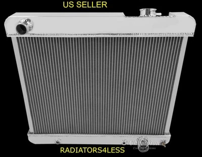 NEW CHAMPION 3 ROW ALL ALUMINUM RADIATOR 61 62 63 64 65 66 PONTIAC OLDS GM CARS - Image 1 of 2