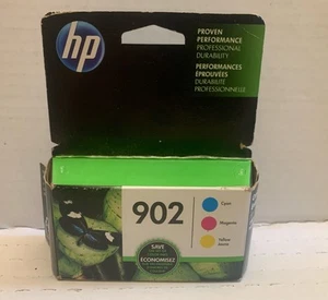 HP 902 Ink Cartridge - Cyan/Magenta/Yellow Exp. Feb 2021 - Afbeelding 1 van 5